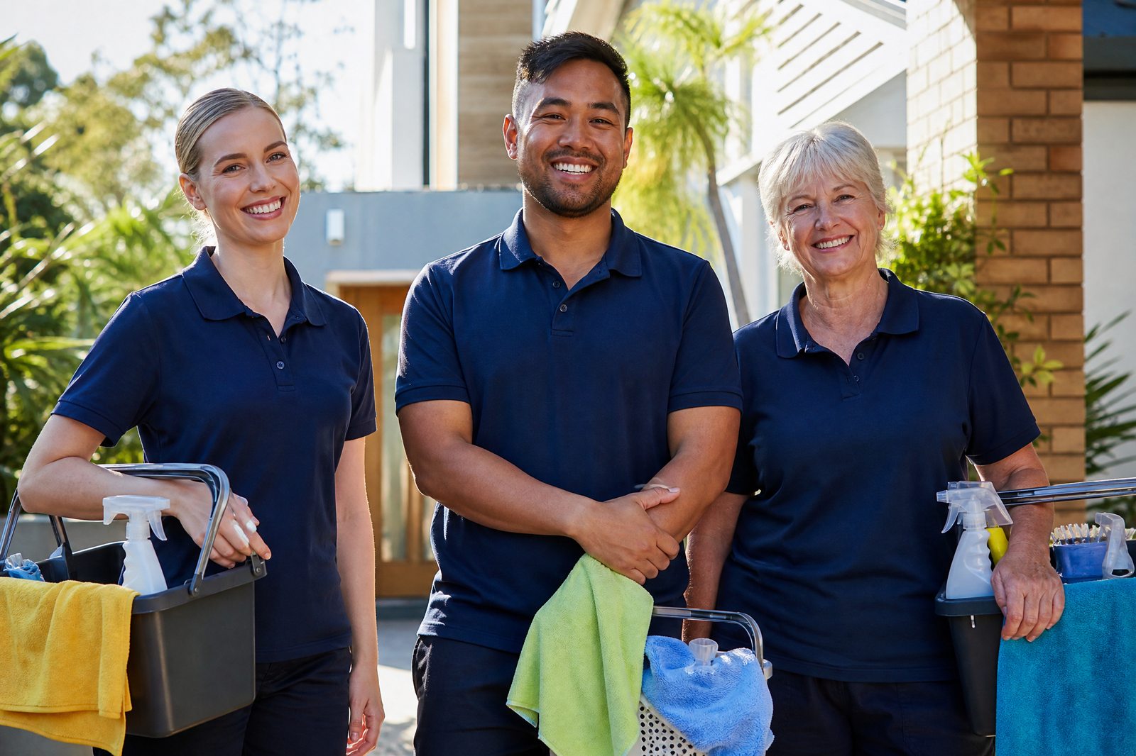 The friendly Breeze Domestics team